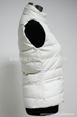 【外貿原單收腰女裝防水保暖羽絨背心馬甲工廠生產供應批發084】價格,廠家,圖片,服裝加工,佰順羽絨制品(深圳)-