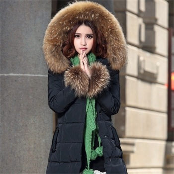 真皮貉子毛領(lǐng)子羽絨服帽條帽領(lǐng)圍巾真皮狐貍毛領(lǐng)方領(lǐng)披肩皮草制品 長(zhǎng)70cm*18cm 本色